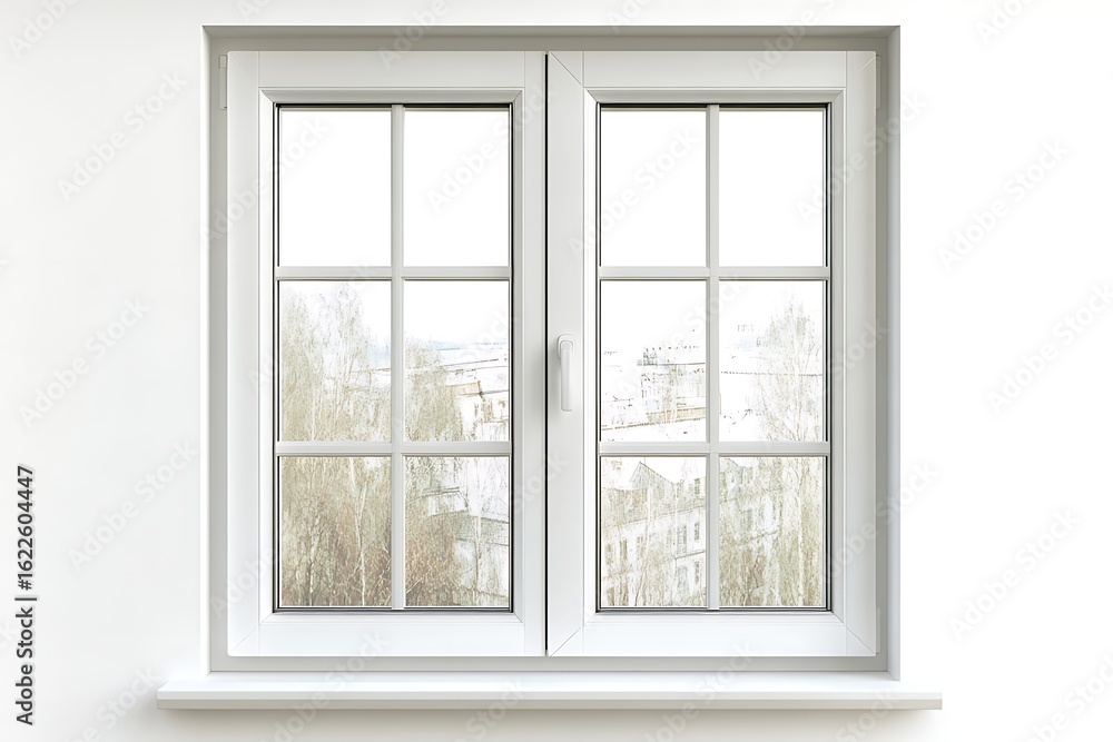 Fototapeta premium Elegant blue and white dessert table with popcorn and drinks