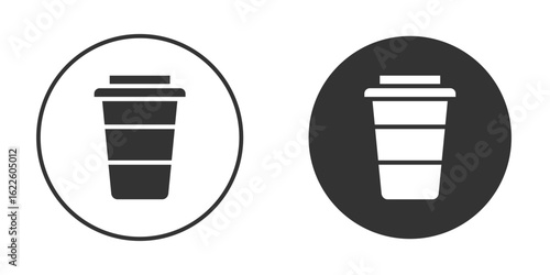 Togo Cup icon in glyph style for web Design. UI UX icons