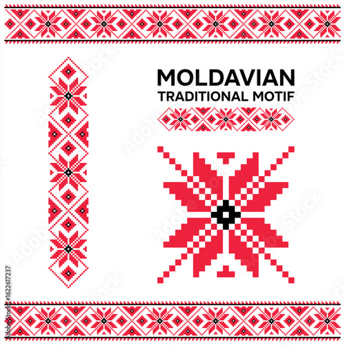 Ethnic moldavian ornament