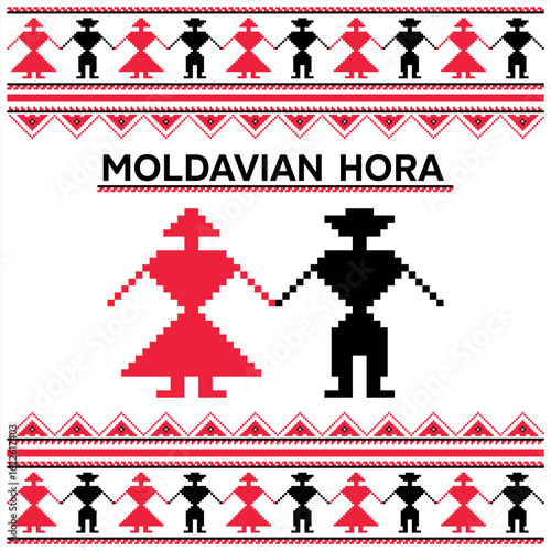 Traditional moldavian hora