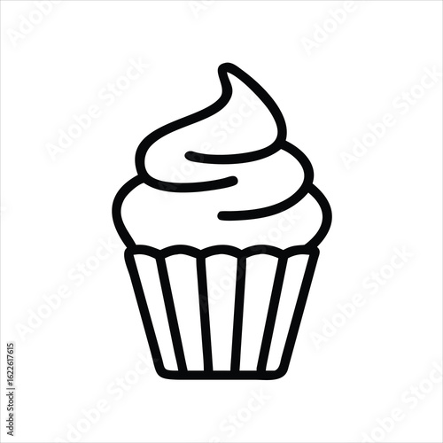  cake pastry bakery bred icon vector