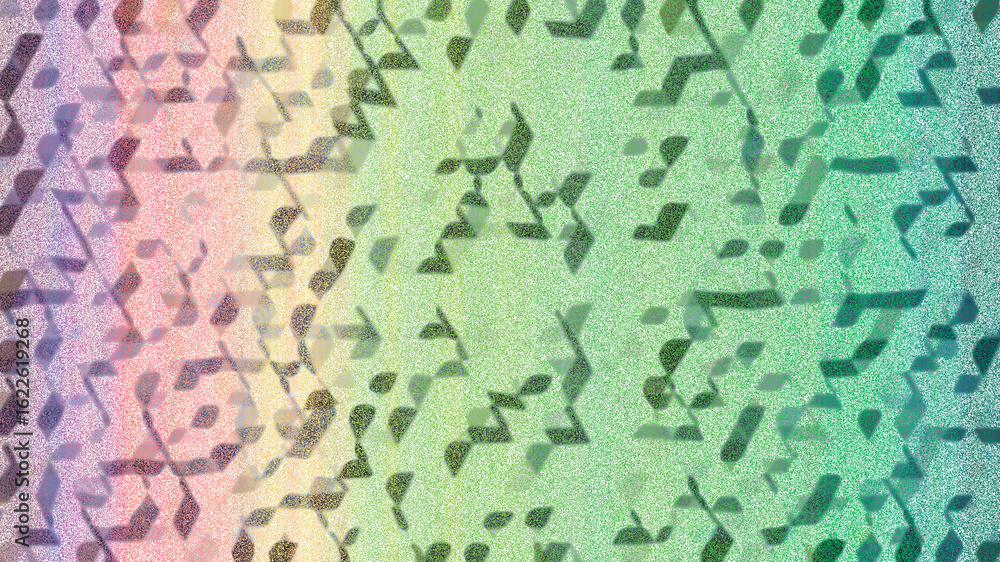 Fototapeta premium Abstract geometric pattern gradient colorful