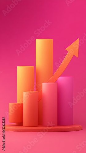 AI digital E-commerce Creative background pastel Colorful charts and graphs on a white background, Pastel business infographic Layouts with Bar Charts, Pie Graphs, and Data Visualizations elements