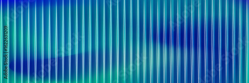 Gradient glass corrugated mesh aqua marine fractal smooth background. Blue gradient mesh corrugated aquamarine teal abstract design fractal. Emerald color bg. Vector illustration