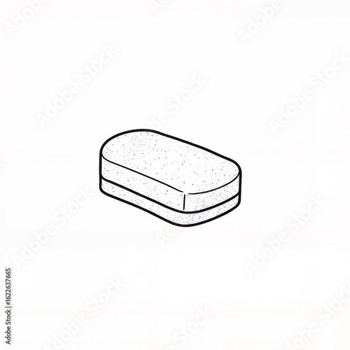 Simple sketch of a rectangular sponge