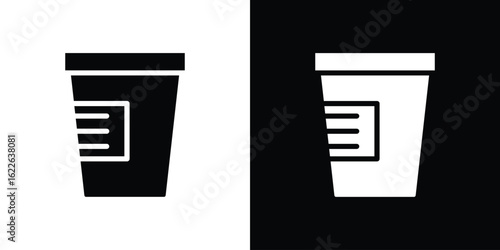 Urine test icon set Vector Design for mobile concept and web design.
