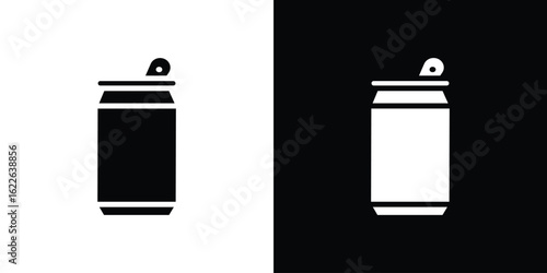 Soda can icon set Vector Design for mobile concept and web design.