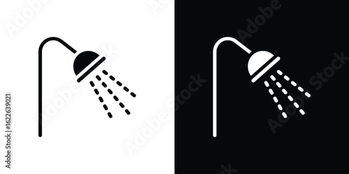 Shower Head icon set Vector Design for mobile concept and web design.