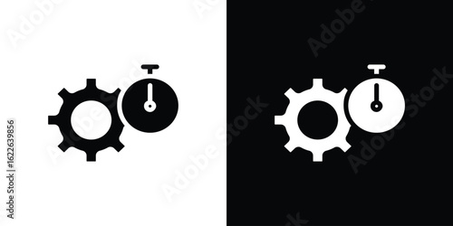 Productivity icon set Vector Design for mobile concept and web design.