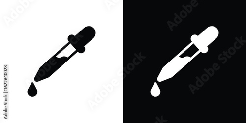 Pipette icon set Vector Design for mobile concept and web design.