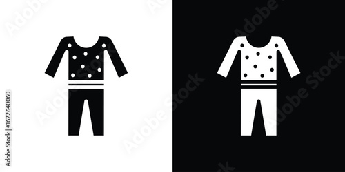 Pijama icon set Vector Design for mobile concept and web design.