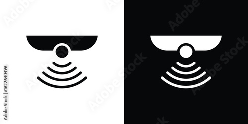 Motion sensor icon set Vector Design for mobile concept and web design.