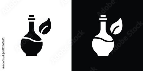 Massage oil icon set Vector Design for mobile concept and web design.