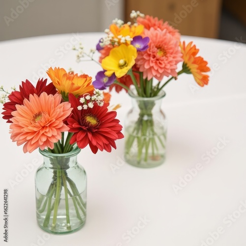 Wallpaper Mural The bloom of gorgeous gerbera Torontodigital.ca