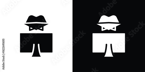 Hacker icon set Vector Design for mobile concept and web design.