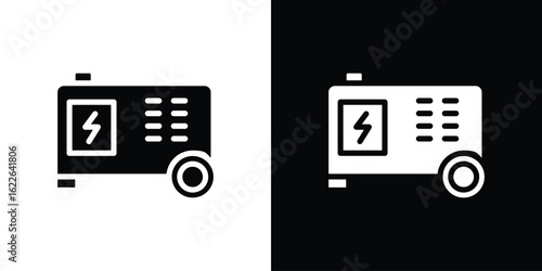 Generator icon set Vector Design for mobile concept and web design.