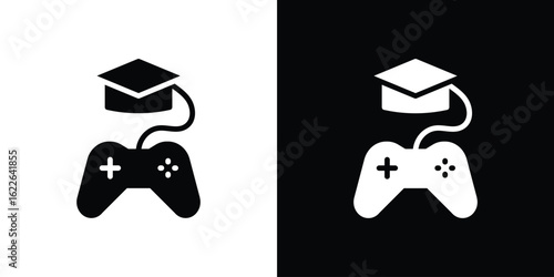 Game based learning icon set Vector Design for mobile concept and web design.