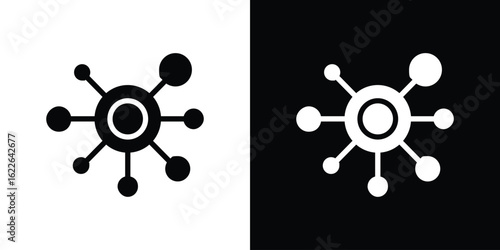 Decentralized icon set Vector Design for mobile concept and web design.