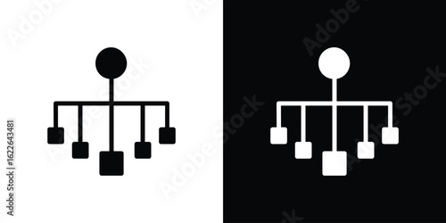 classification icon set Vector Design for mobile concept and web design.