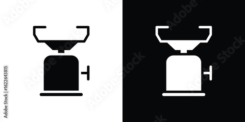 Camping gas icon set Vector Design for mobile concept and web design.