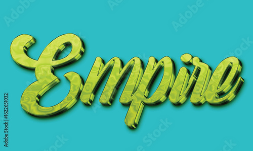 3d text effect