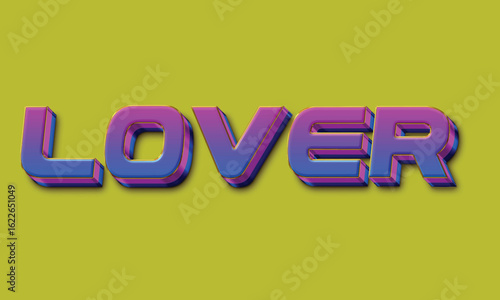 3d text effect