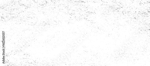 Dirty or dust film grain speck grit grunge overlay  Speckle grain dot white paper noise texture with distress effect vector illustration pattern background. 