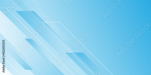 Abstract white and blue gradient overlay texture shiny line background. layered in modern abstract pattern design Space design concept Suit for business, corporate, institution presentation. vector.	