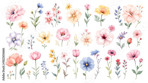 Hand with pink flowers in the form of a heart vector illustration with spring floral design elements and a butterfly for a summer garden nature card