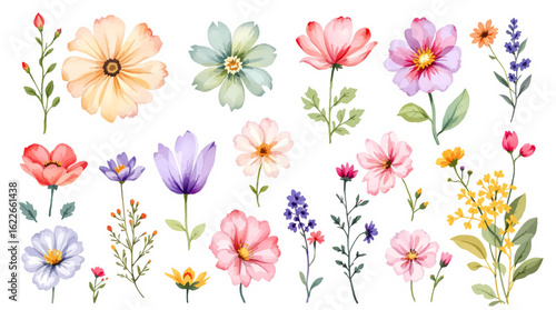 Watercolor Floral Designs for Inspiration