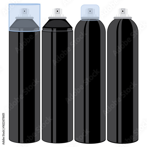 hair spray can, Cylinder Aluminum spray can.
