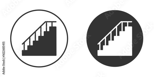 Stairs icon clipart vector designs for graphic projects