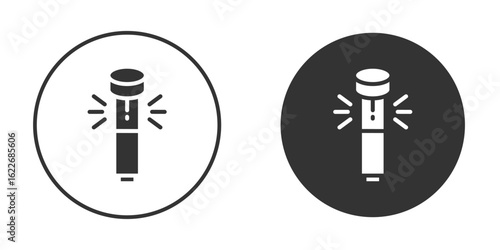 Solar Garden Light lamp icon clipart vector designs for graphic projects