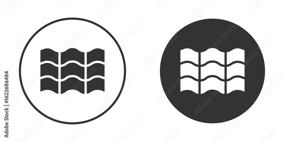 Obraz premium Roof tile icon clipart vector designs for graphic projects