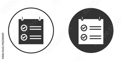 Reservation icon clipart vector designs for graphic projects