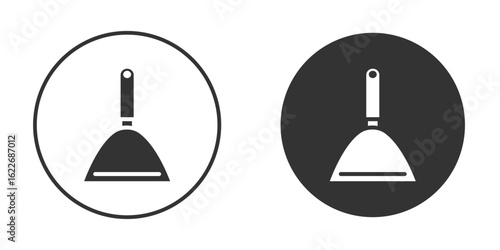 Putty knife icon clipart vector designs for graphic projects