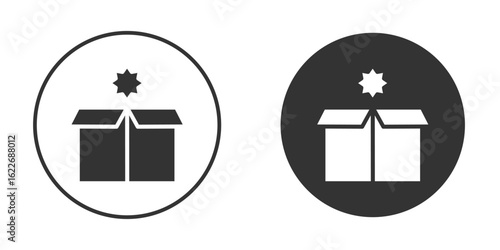 New product icon clipart vector designs for graphic projects