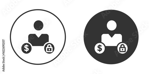 Guarantor icon clipart vector designs for graphic projects