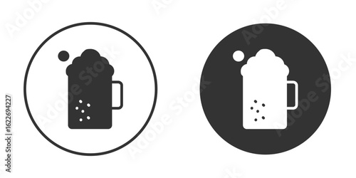 Beer icon clipart vector designs for graphic projects