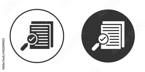 Auditors icon clipart vector designs for graphic projects