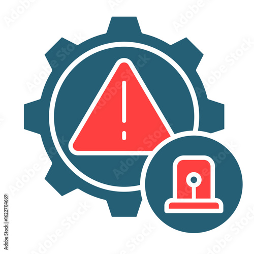 Incident Management  Icon Element For Design
