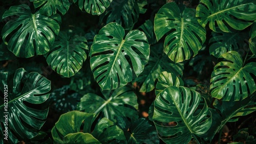 Wallpaper Mural Attractive tropical leaf patterns for summer and spring themes Torontodigital.ca