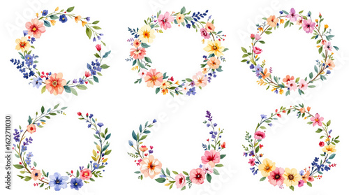 A vibrant flower alphabet set featuring a colorful floral font with intricately decorated flower alphabet letters for creative typography designs