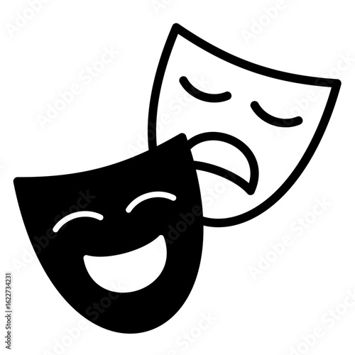 Theater Masks Icon