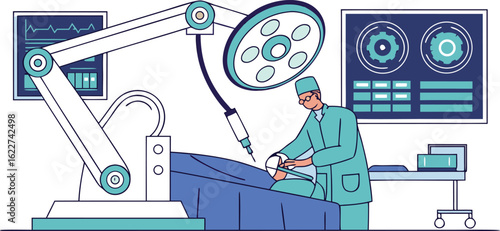 Doctor working with Patient
