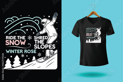 Set of Winter sport athlete silhouettes. Ski jumping, downhill, slalom, skiing emblems. Print design for t-shirt. Sport club emblems.