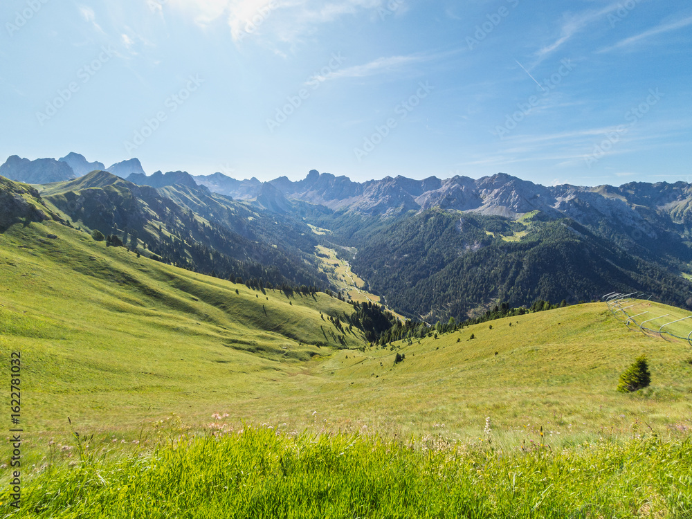 Obraz premium Col Valvacin - Buffaure - Sas d'Adam - Italy