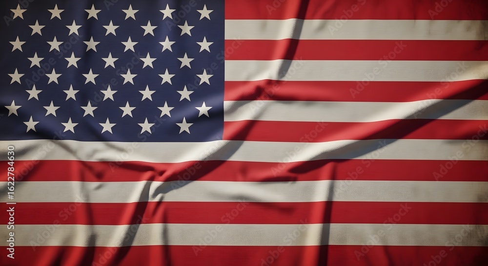 Obraz premium Grunge American flag