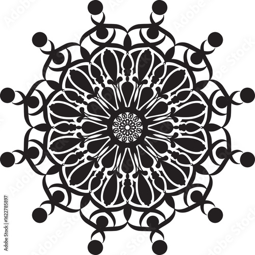 Mandala Design, Unique mandala design, Alpona Design