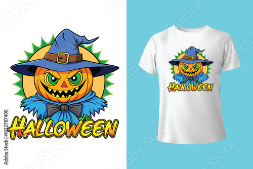 Halloween day t-shirt design